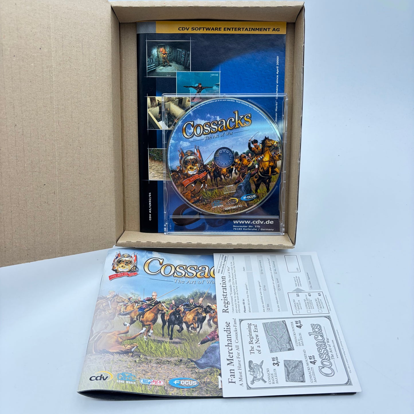 COSSAKS THE ART OF WAR - PC BIG BOX