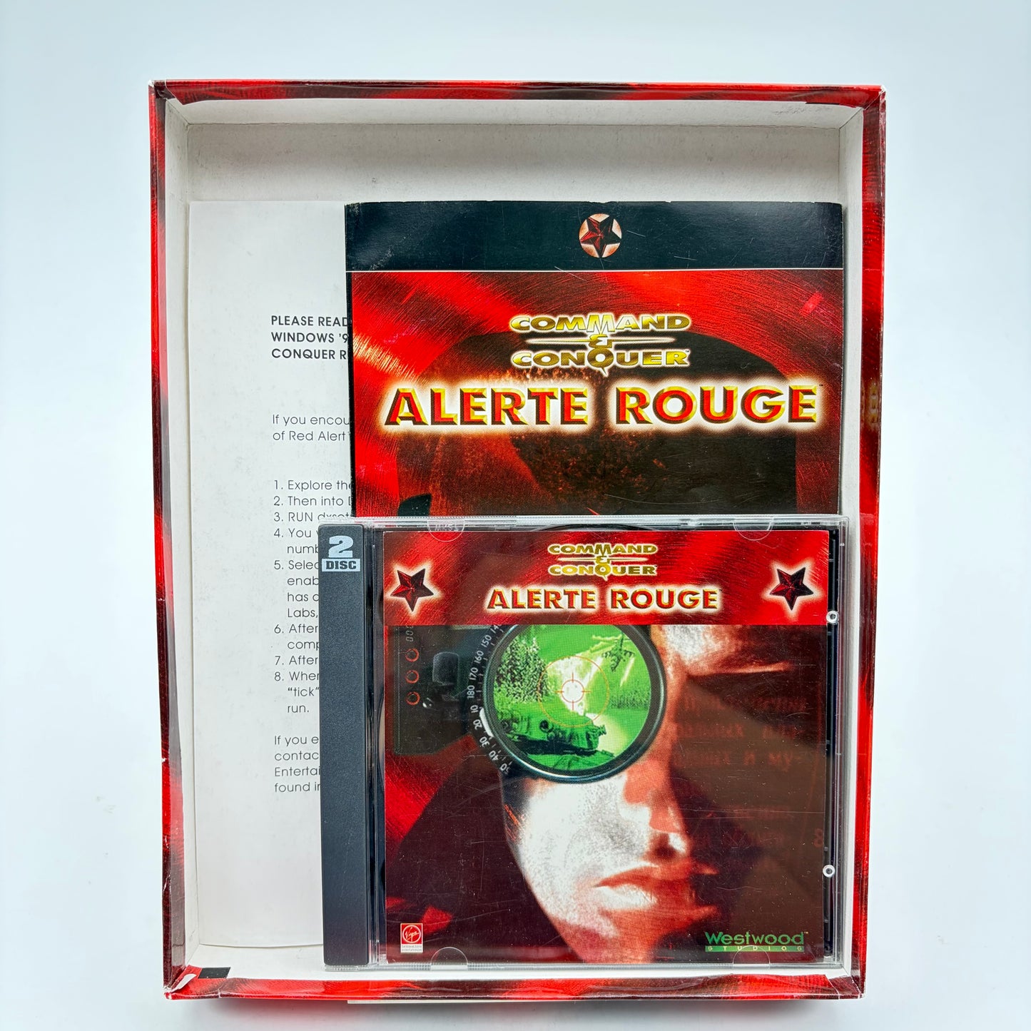 COMMAND & CONQUER ALERTE ROUGE - PC BIG BOX