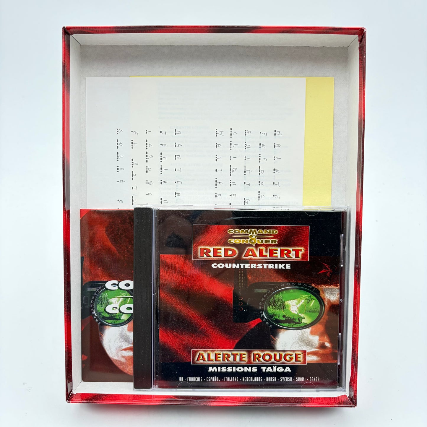 COMMAND & CONQUER ALERTE ROUGE MISSIONS TAÏGA - PC BIG BOX