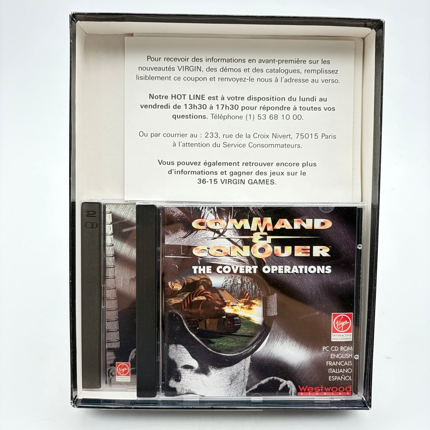 COMMAND & CONQUER OPÉRATIONS SURVIE - PC BIG BOX