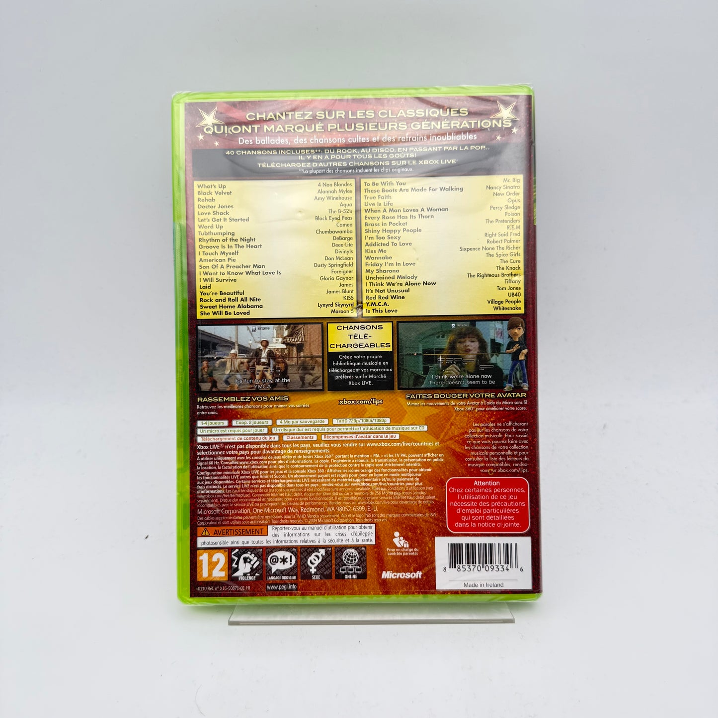 PARTY CLASSICS LIPS - XBOX 360