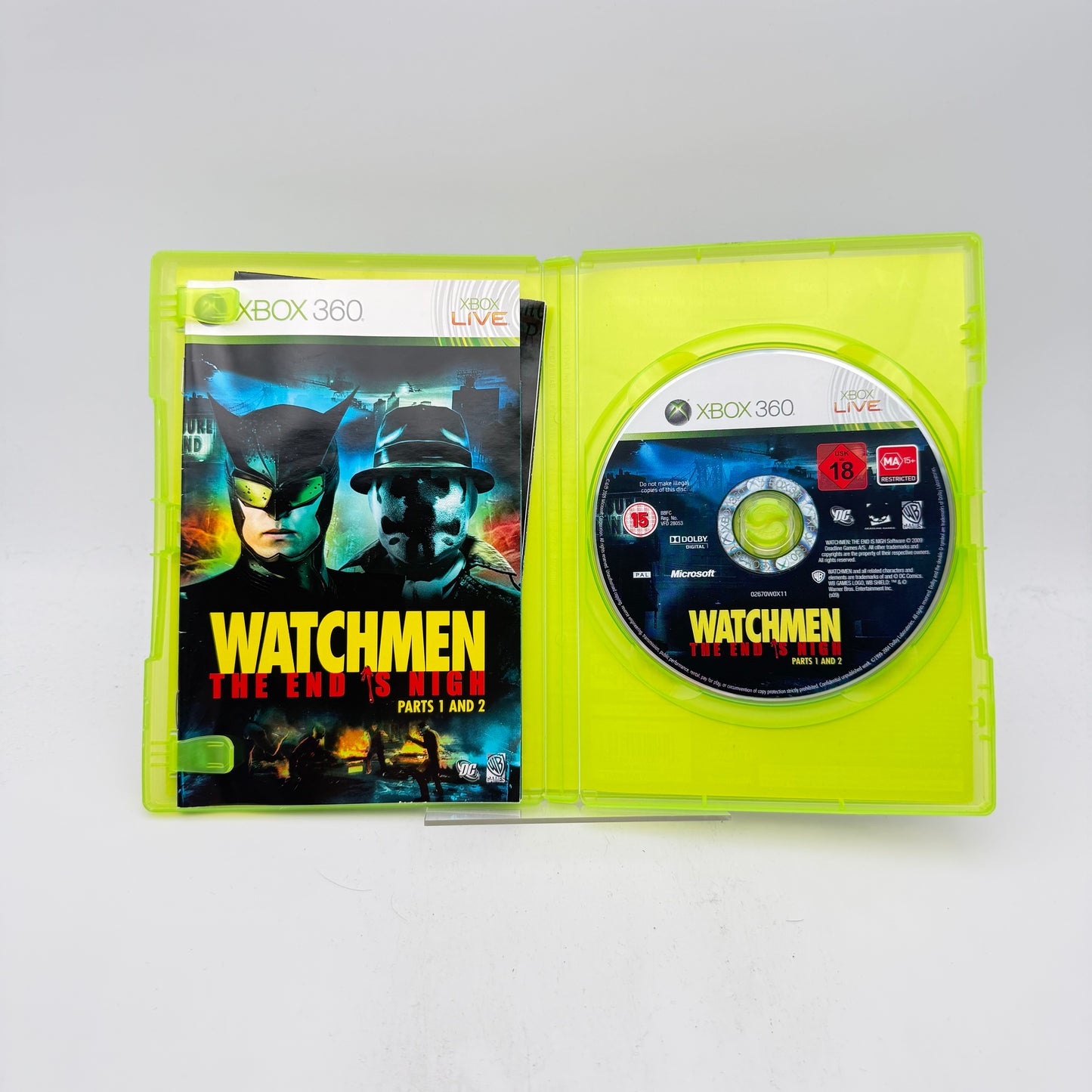 WATCHMEN LA FIN EST PROCHE CHAPITRES 1 ET 2 - XBOX 360