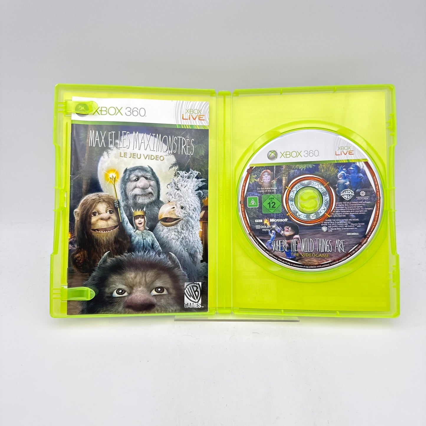 MAX ET LES MAXIMONSTRES LE JEU VIDÉO - XBOX 360