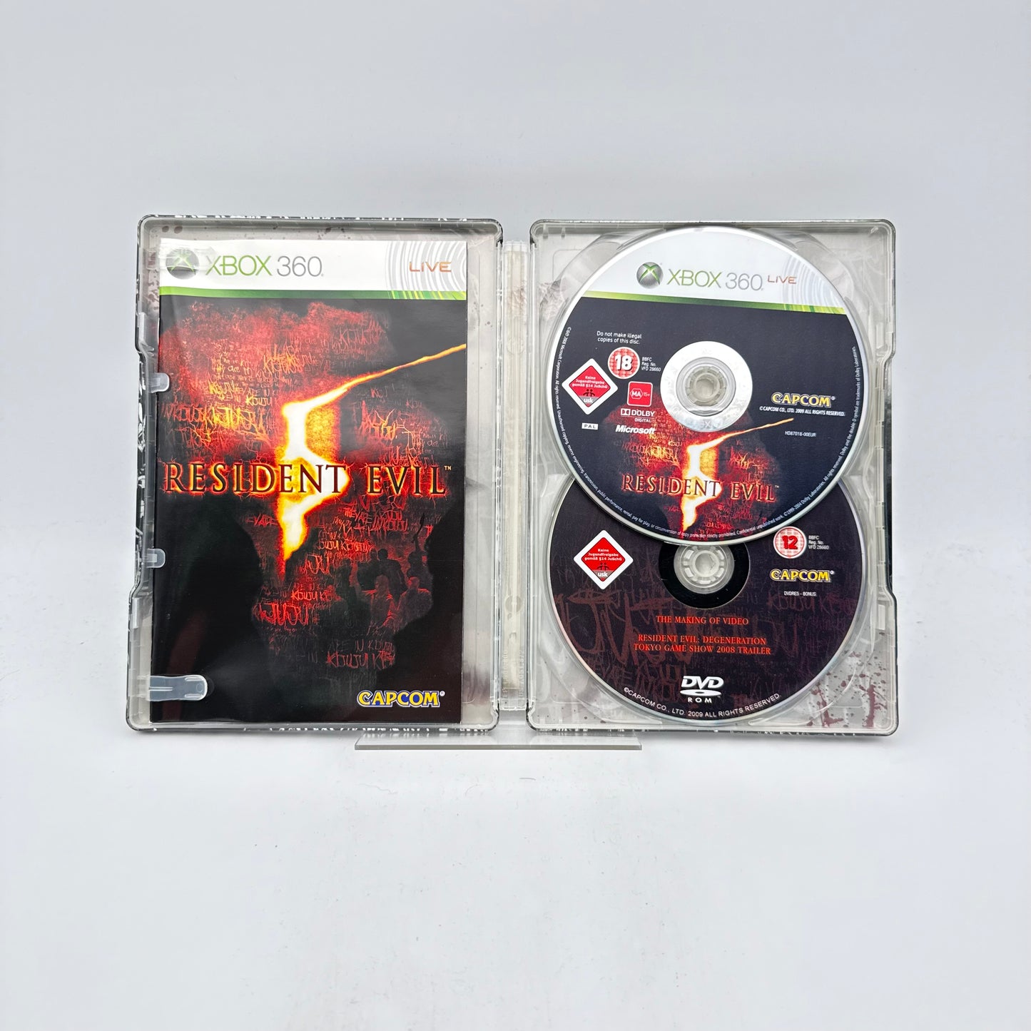 RESIDENT EVIL 5 GOLD EDITION - XBOX 360