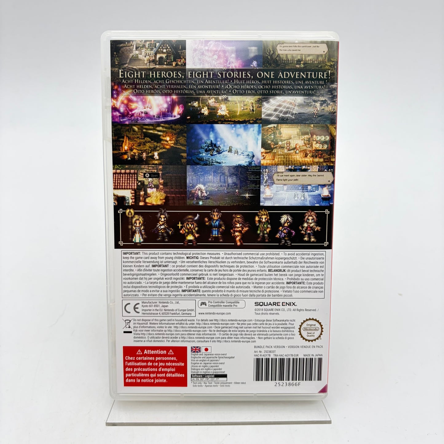OCTOPATH TRAVELER – TRAVELER'S COMPENDIUM EDITION - SWITCH