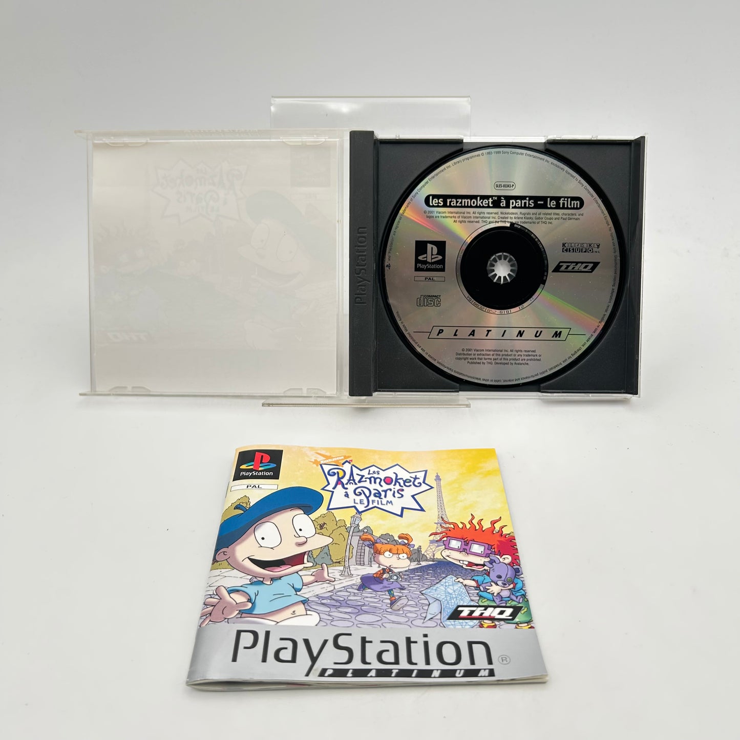 LES RAZMOKET À PARIS LE FILM - PLAYSTATION 1