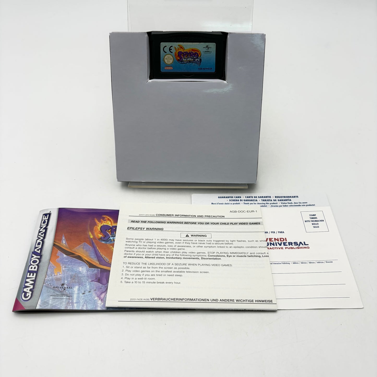 SPYRO: SEASON OF ICE - GAMEBOY ADVANCE