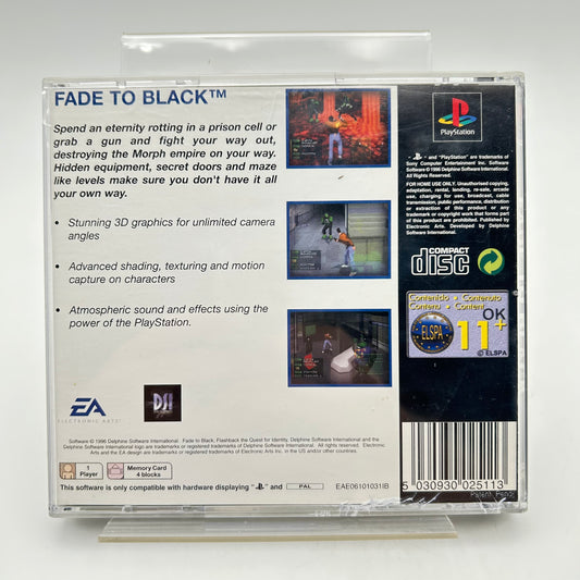 FADE TO BLACK - PLAYSTATION 1