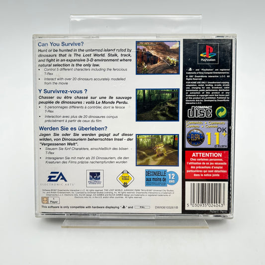 THE LOST WORLD JURASSIC PARK - PLAYSTATION 1