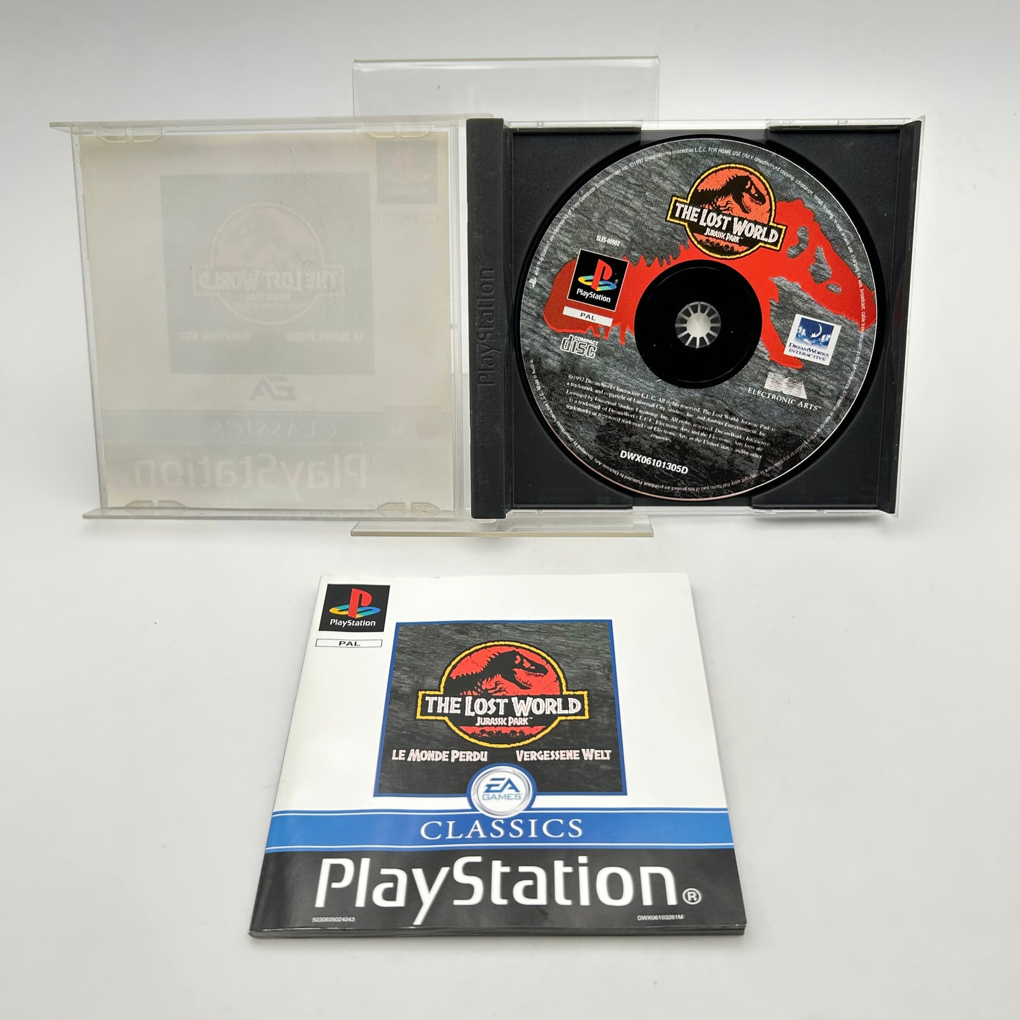 THE LOST WORLD JURASSIC PARK - PLAYSTATION 1