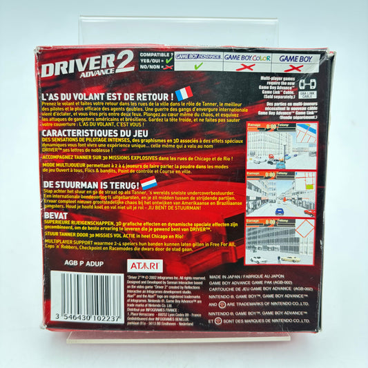 DRIVER 2 ADVANCE - GAMEBOY ADVANCE