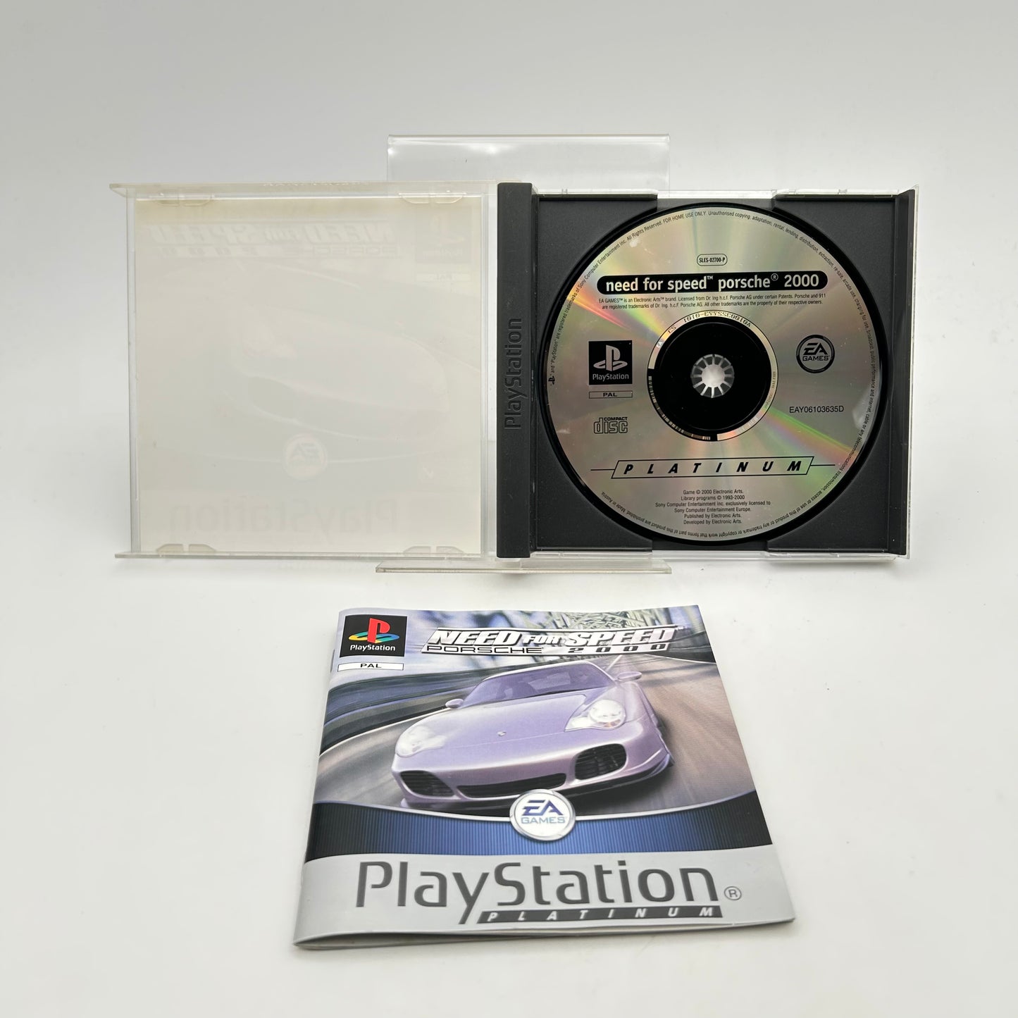 NEED FOR SPEED PORSCHE 2000 - PLAYSTATION 1