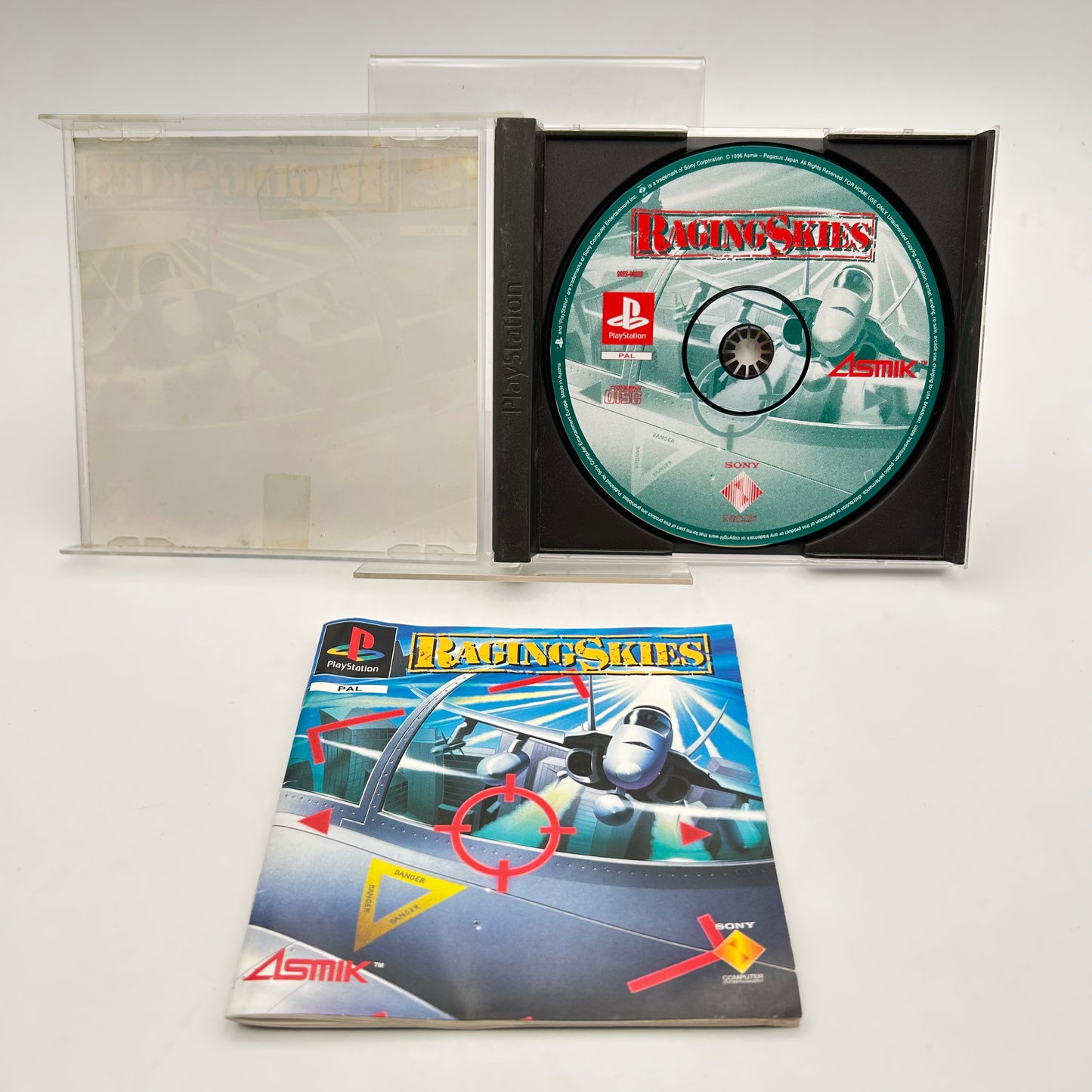 RAGING SKIES - PLAYSTATION 1