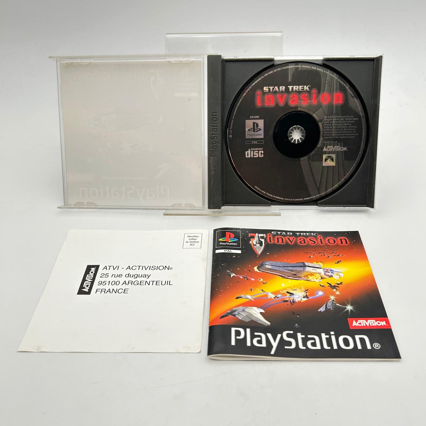 STAR TREK INVASION - PLAYSTATION 1