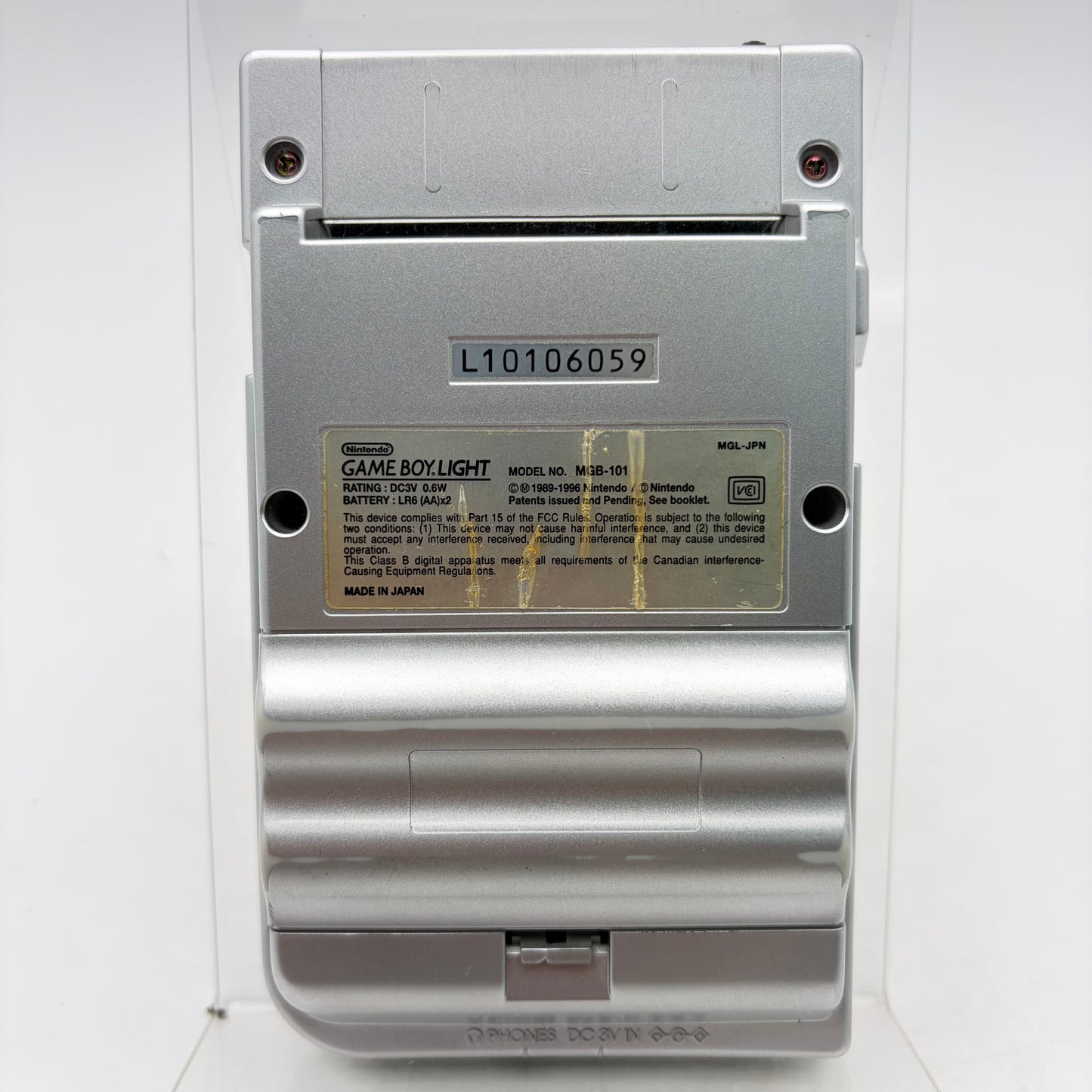 GAMEBOY LIGHT EN BOITE