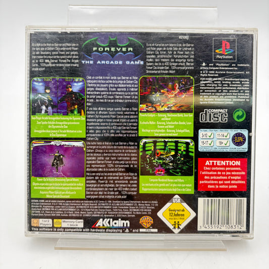 BATMAN FOREVER: THE ARCADE GAME - PLAYSTATION 1
