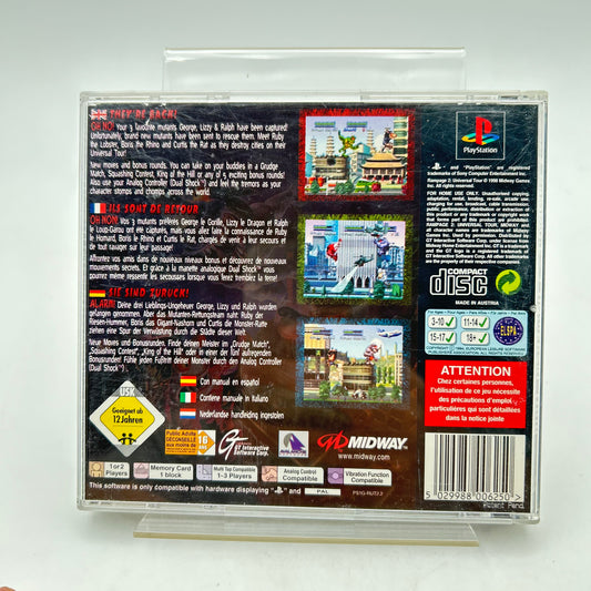 RAMPAGE 2 UNIVERSAL TOUR - PLAYSTATION 1
