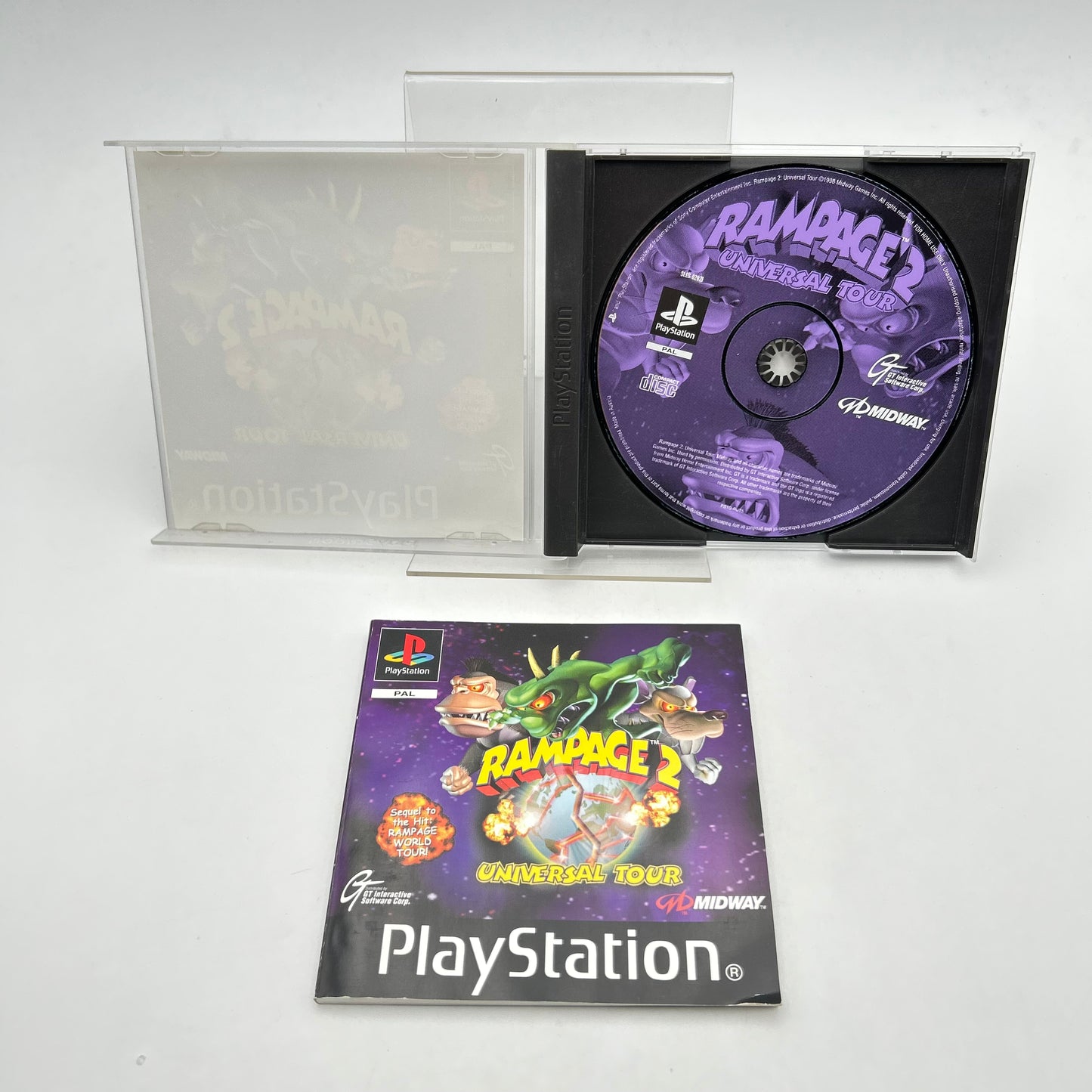 RAMPAGE 2 UNIVERSAL TOUR - PLAYSTATION 1