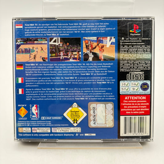 TOTAL NBA '97 - PLAYSTATION 1