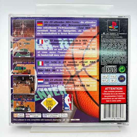 TOTAL NBA '96 - PLAYSTATION 1