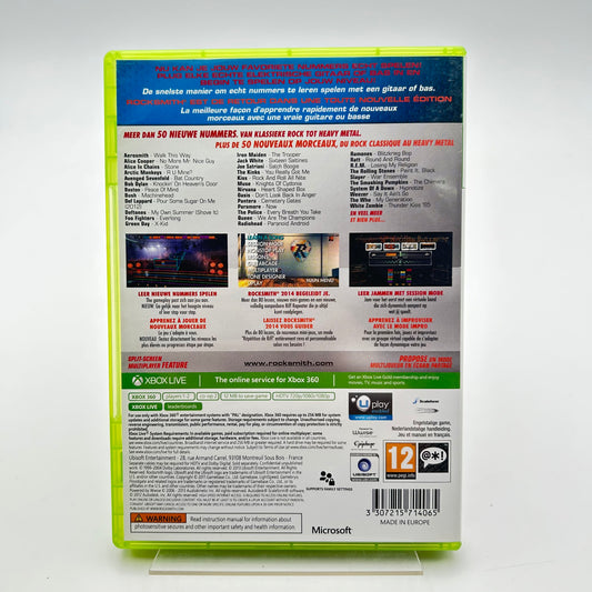 ROCKSMITH 2014 EDITION - XBOX 360