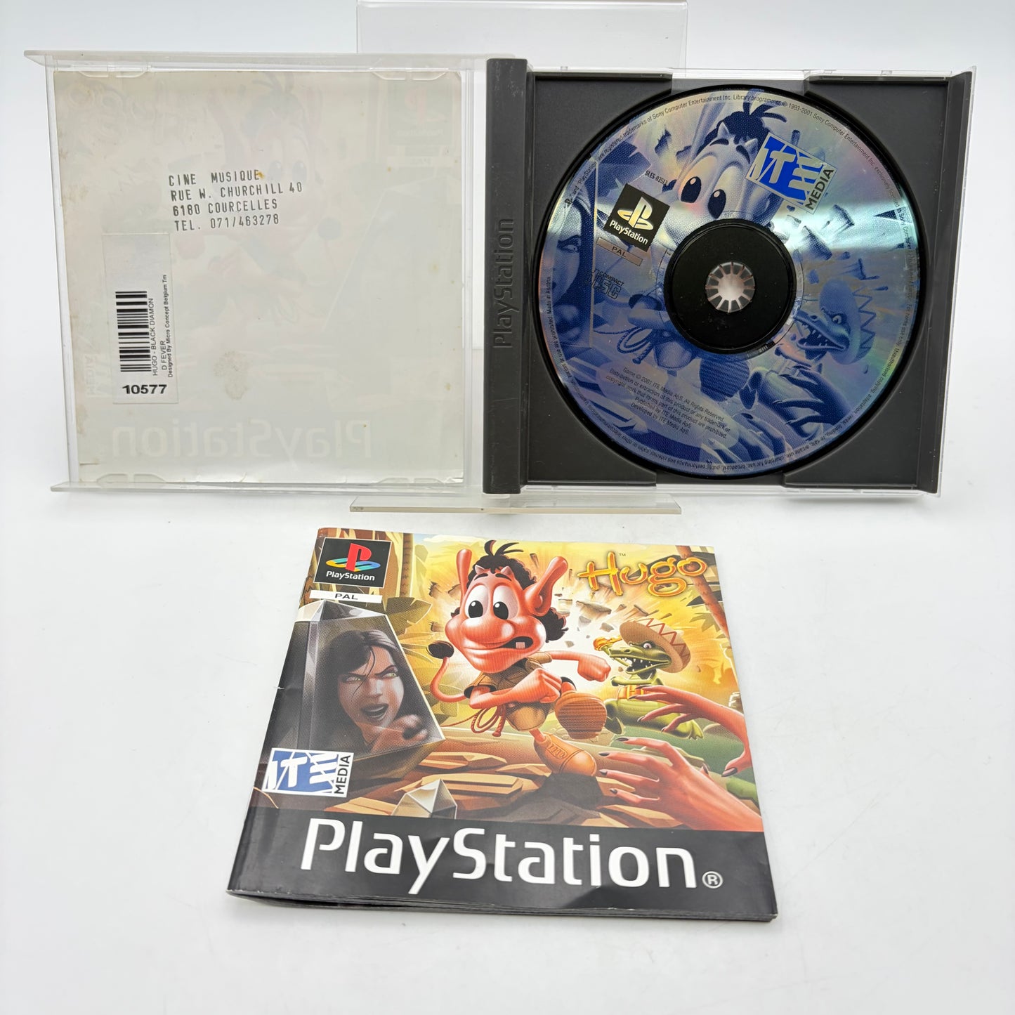 HUGO: BLACK DIAMOND FEVER - PLAYSTATION 1