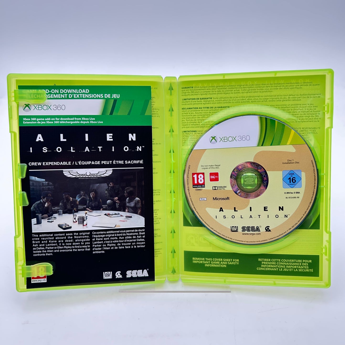 ALIEN ISOLATION - XBOX 360