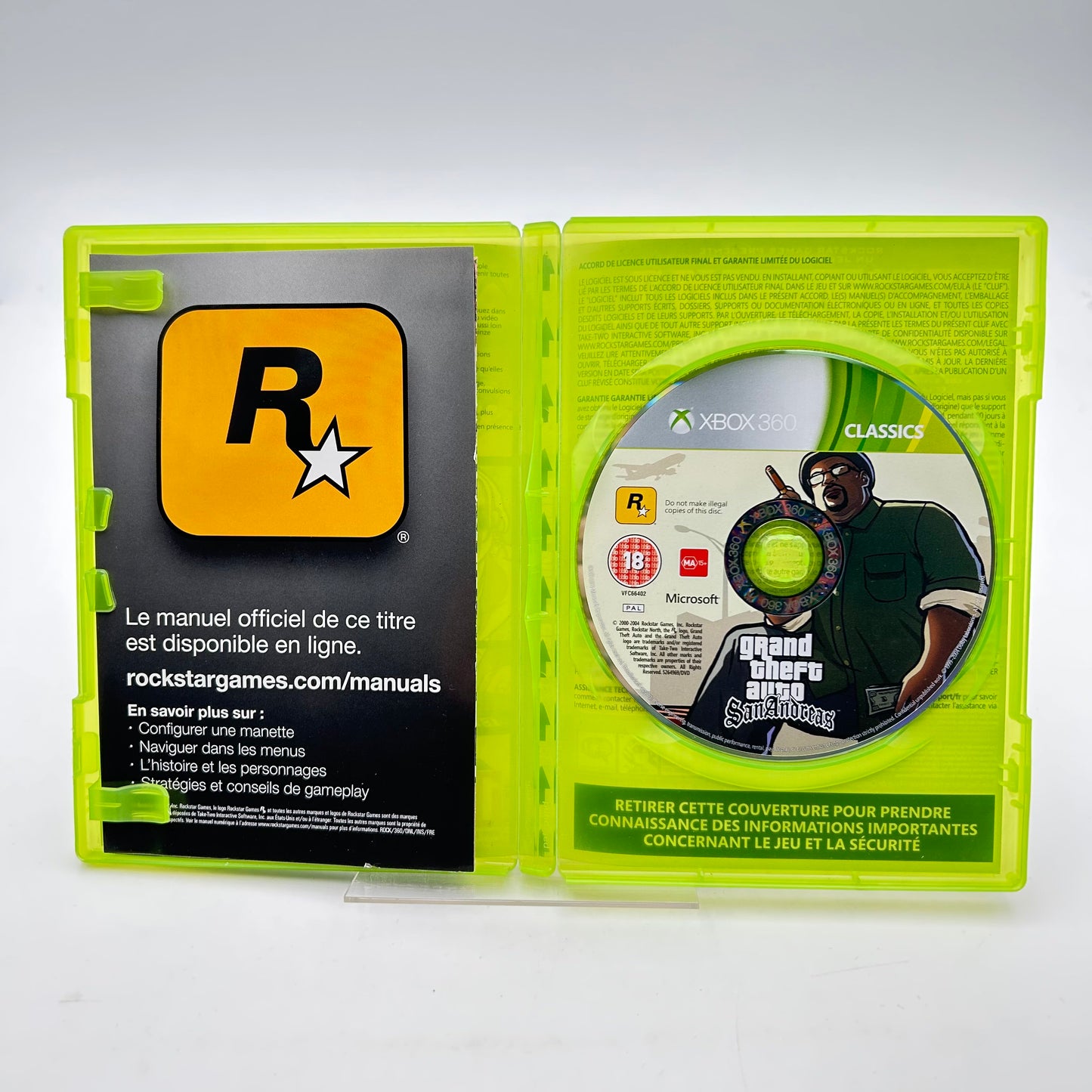 GRAND THEFT AUTO SAN ANDREAS - XBOX 360