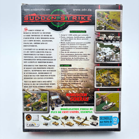SUDDEN STRIKE - PC BIG BOX