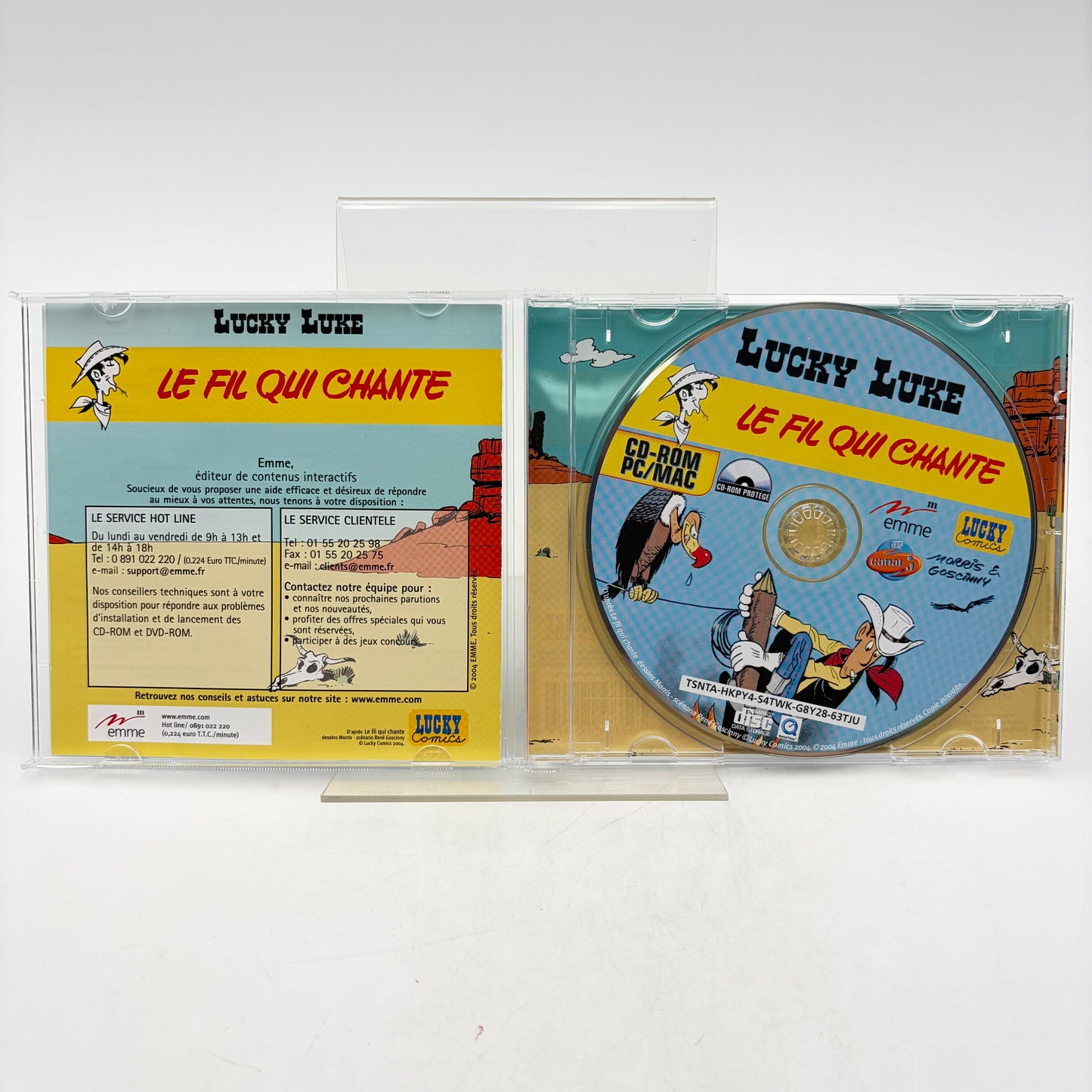 LUCKY LUKE LE FIL QUI CHANTE - PC BIG BOX