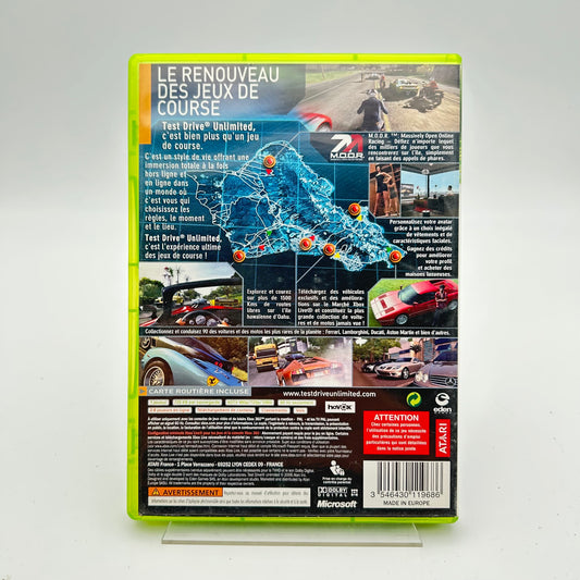 TEST DRIVE UNLIMITED - XBOX 360
