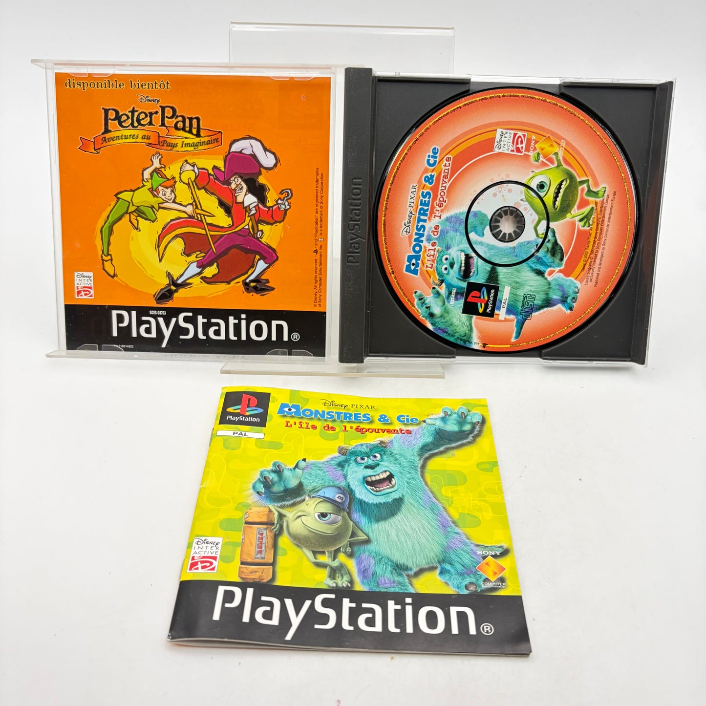 DISNEY/PIXAR MONSTRES & CIE : L'ÎLE DE L'ÉPOUVANTE - PLAYSTATION 1