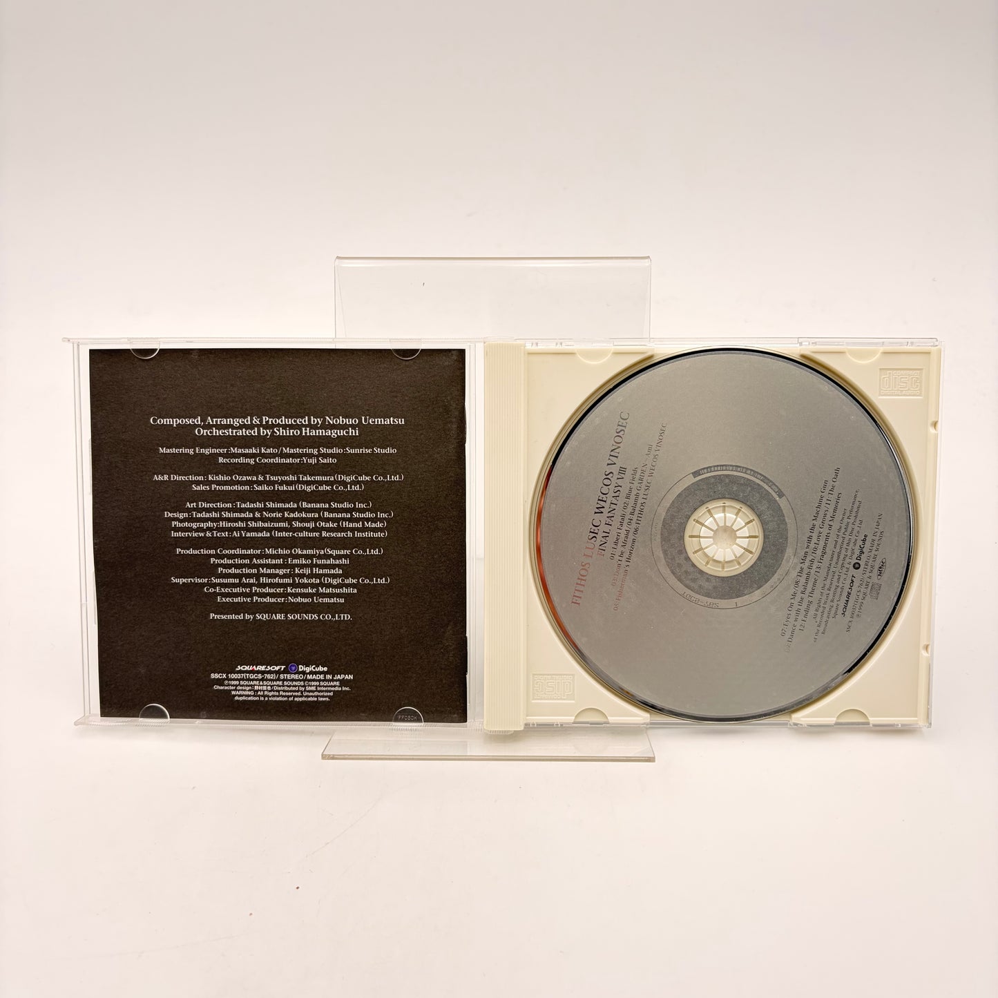 FITHOS LUSEC WECOS VINOSEC FINAL FANTASY VIII - ORIGINAL SOUNDTRACK