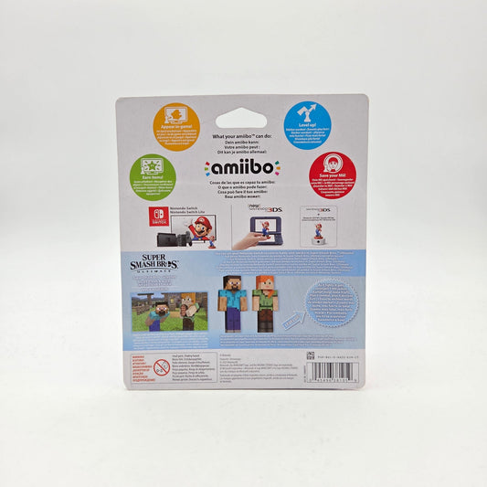 Amiibo Steve & Alex - Super Smash Bros Collection - Strike Games