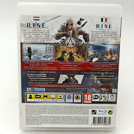 ASSASSIN'S CREED III - PLAYSTATION 3 - Strike Games