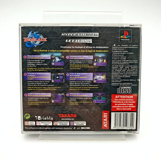 BayBlade Hyper Vitesse - Playstation 1 - Strike Games