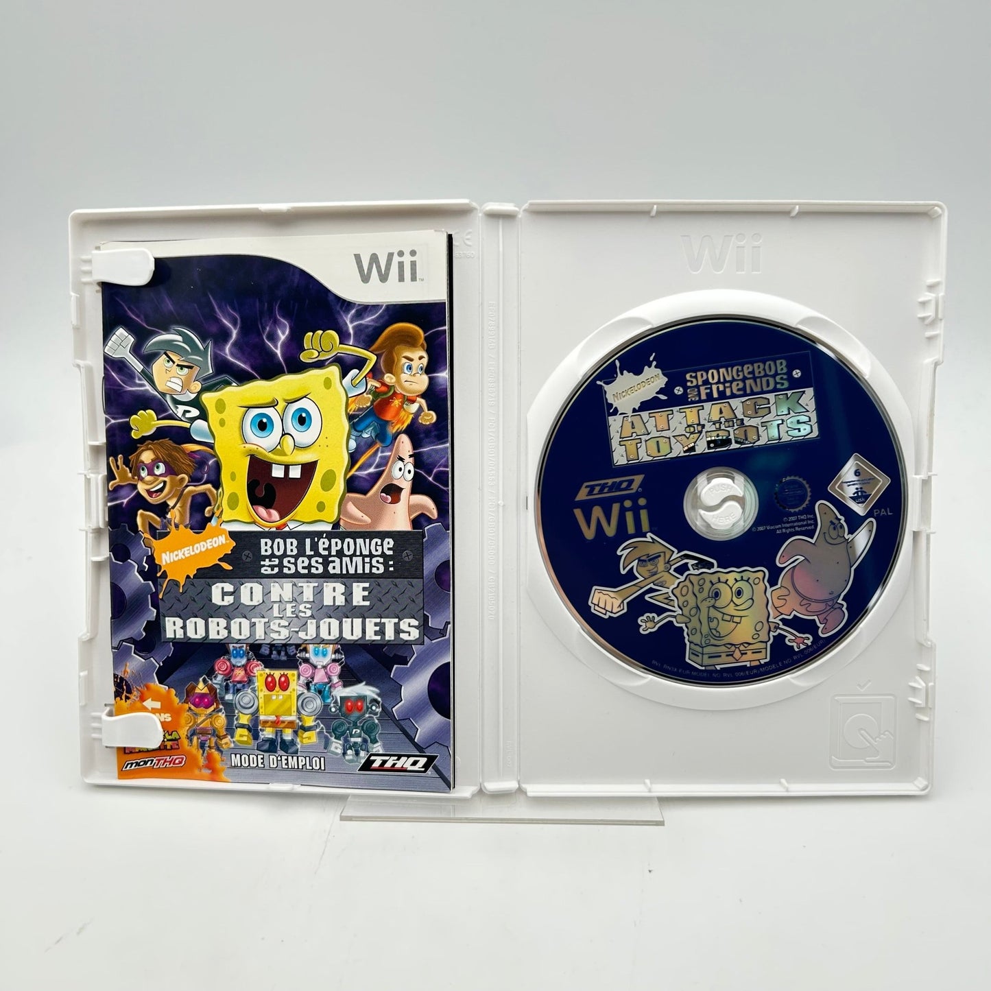 BOB L EPONGE CONTRE LES ROBOTS JOUETS - WII - Strike Games