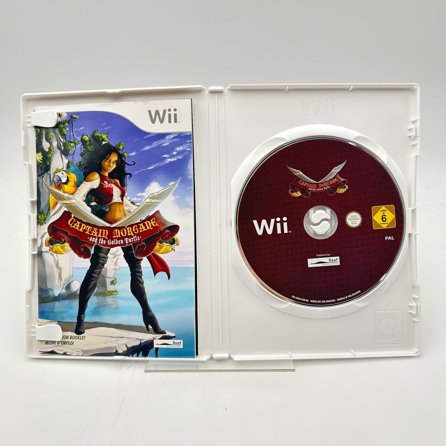 CAPTAIN MORGANE AND THE GOLDEN TURTLE - WII - Strike Games