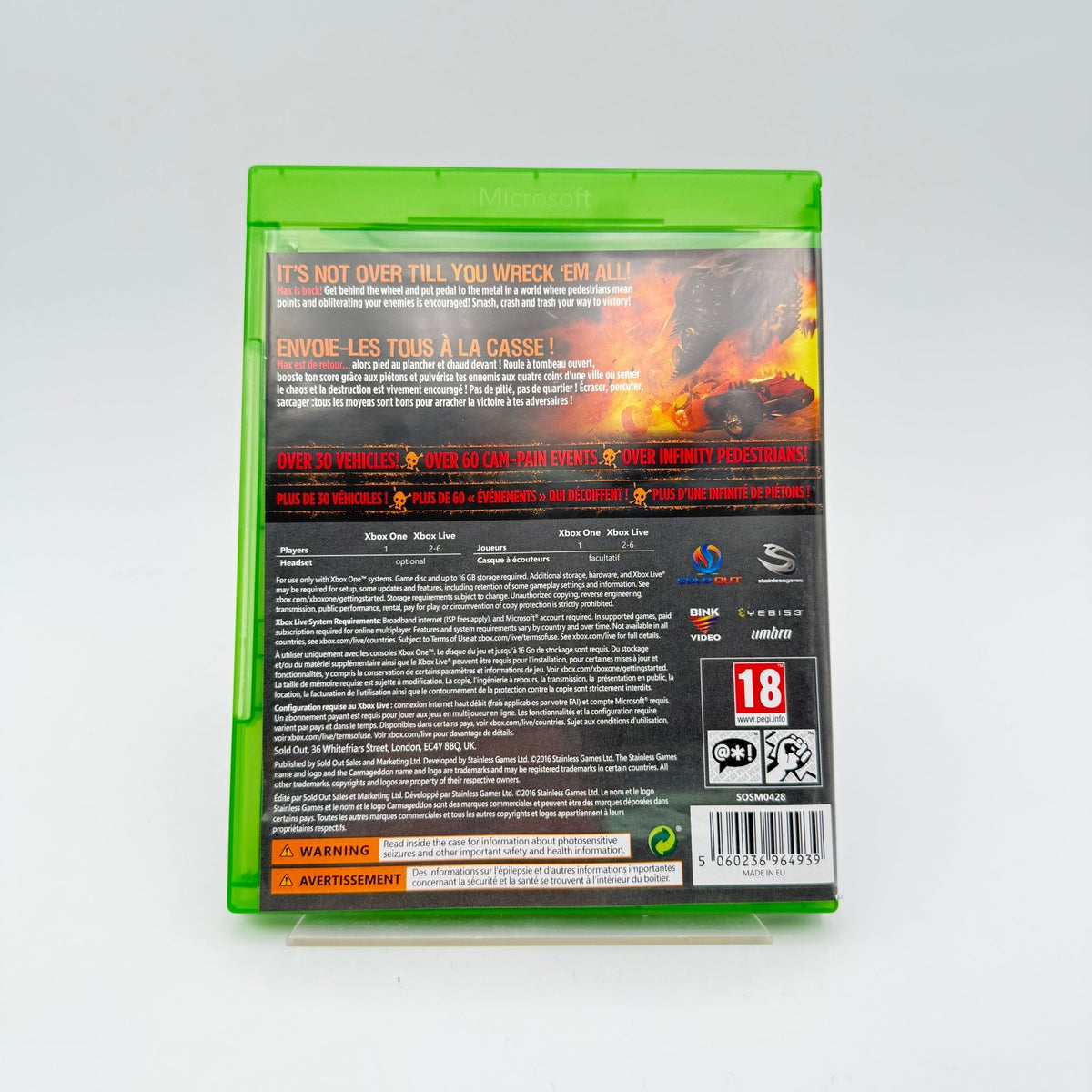 CARMAGEDDON MAX DAMAGE - XBOX ONE - Strike Games