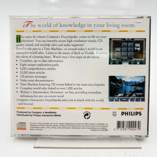 COMPTON'S INTERACTIVE ENCYCLOPEDIA - PHILIPS CDI - Strike Games