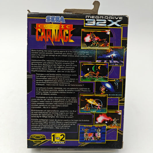 COSMIC CARNAGE - SEGA 32X - Strike Games