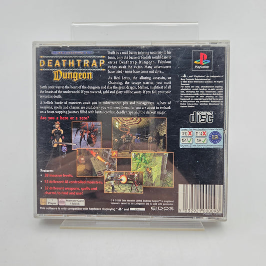 DEATHTRAP DUNGEON - PLAYSTATION 1 - Strike Games