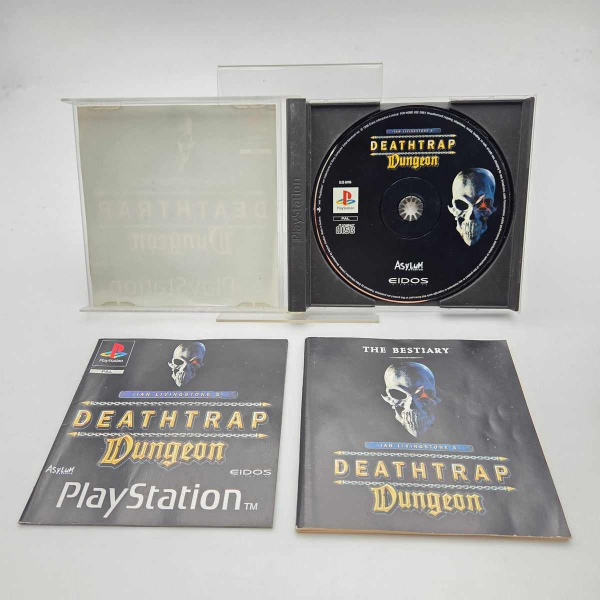 DEATHTRAP DUNGEON - PLAYSTATION 1 - Strike Games