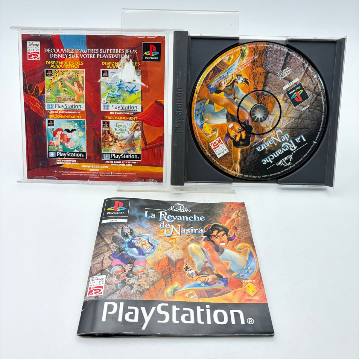 DISNEY ALADDIN : LA REVANCHE DE NASIRA - PLAYSTATION 1 - Strike Games