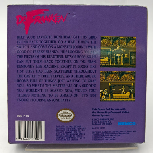 DR. FRANKEN - GAMEBOY - Strike Games