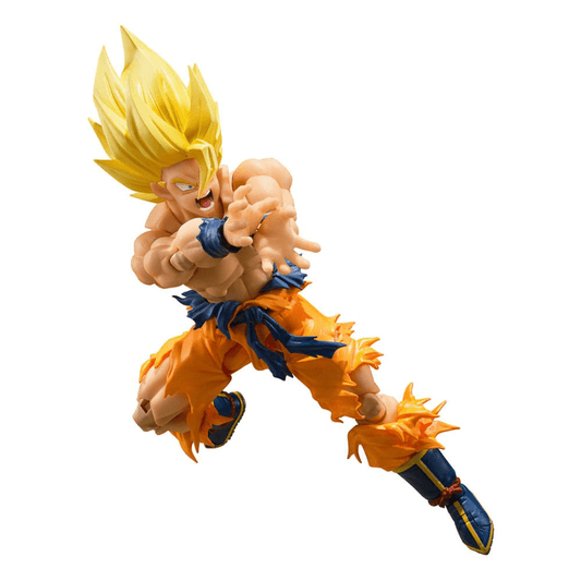 DRAGON BALL Z - Super Sayian Son Goku - Figurine S.H. Figuarts 14cm - Strike Games