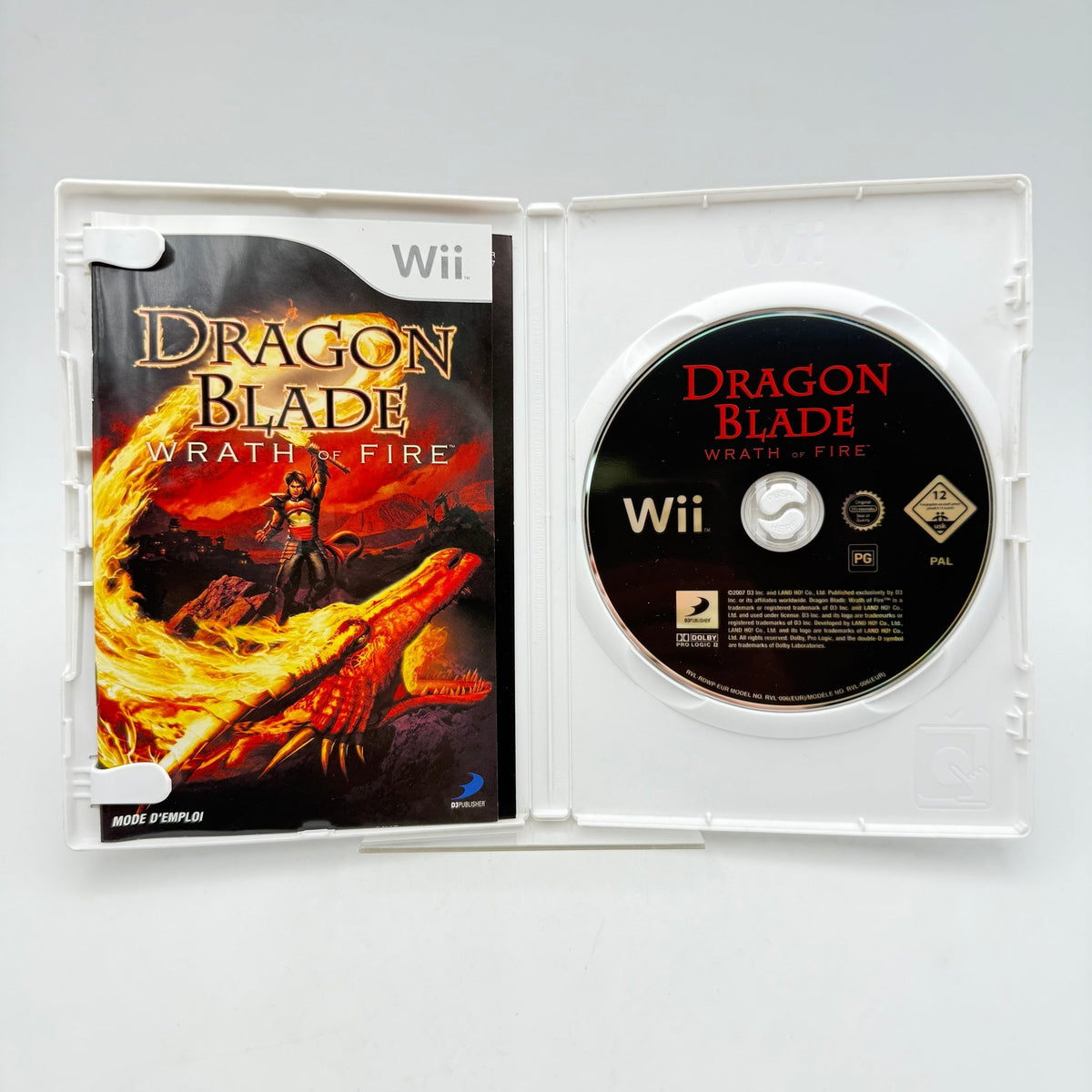 DRAGON BLADE WRATH OF FIRE - WII - Strike Games