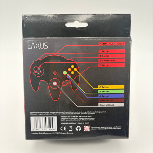 EAXUS NINTENDO 64 CONTROLLER - Strike Games