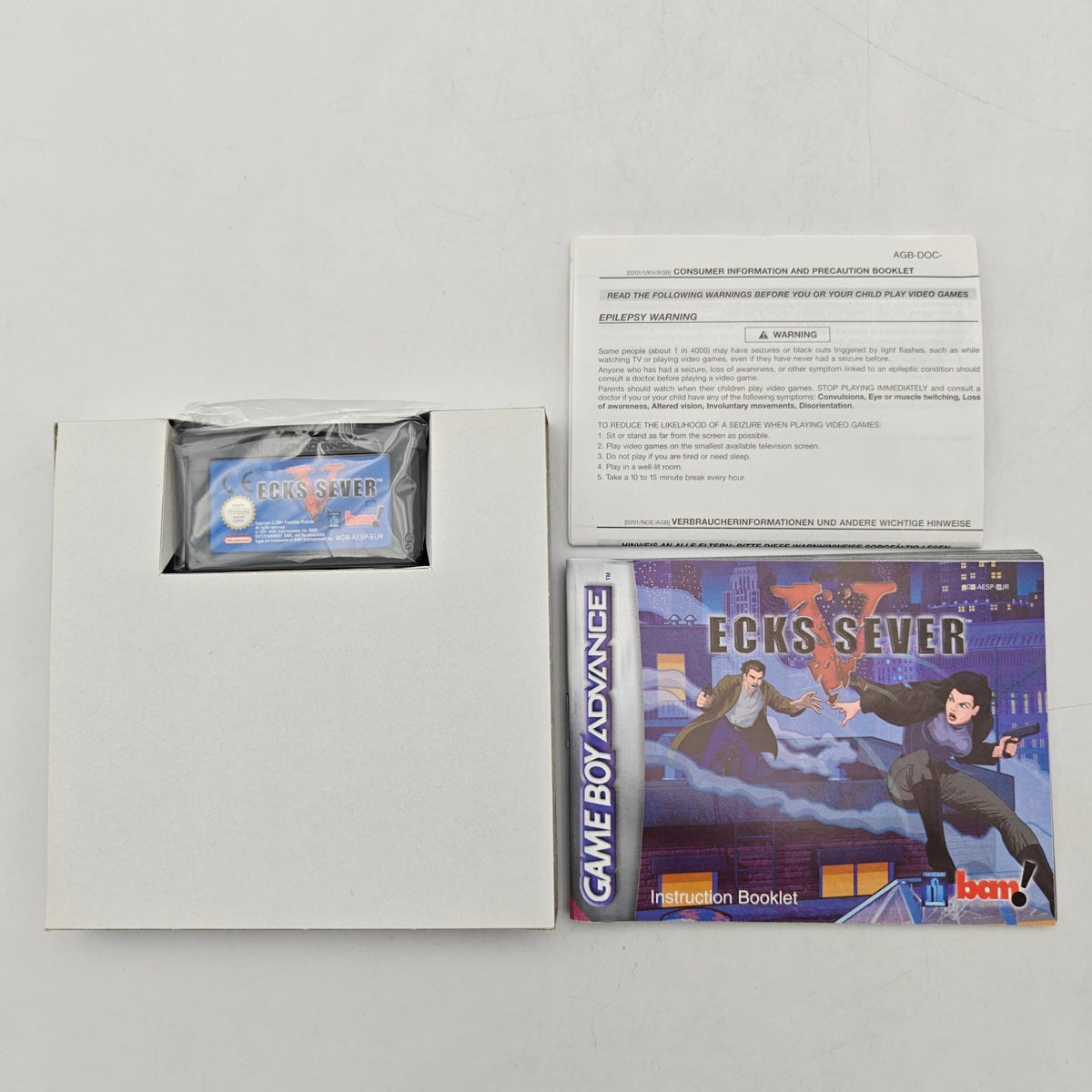 ECKS VS. SEVER - GAMEBOY ADVANCE - Strike Games