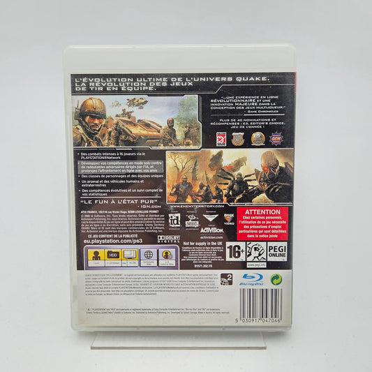 ENEMY TERRITORY QUAKE WARS - PLAYSTATION 3 - Strike Games